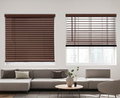 Made-to-measure window blinds by Geet Glass & Closet